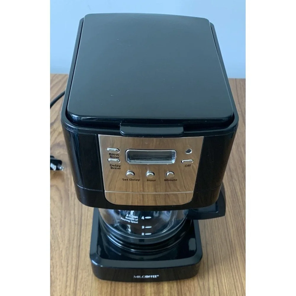 Mr. Coffee jwx3 5 Cup Programmable Coffee Maker w/ Carafe & Basket -TESTED/WORKS